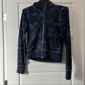 LuluLemon Blue Camo zip up